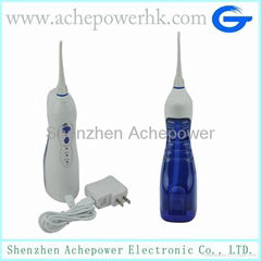 Rechargeable portable oral irrigator with three working modes 