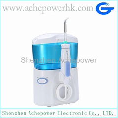 Countertop water flosser oral irrigator low noise