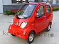 4 wheels 3 seats Mini Electric Car Made in China 3