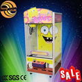 Children game cute Sponge Baby image mini candy toy doll claw crane game machine 1