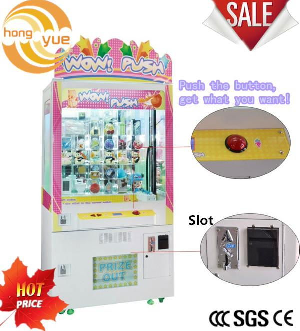 Push Win Prize Vending Machine