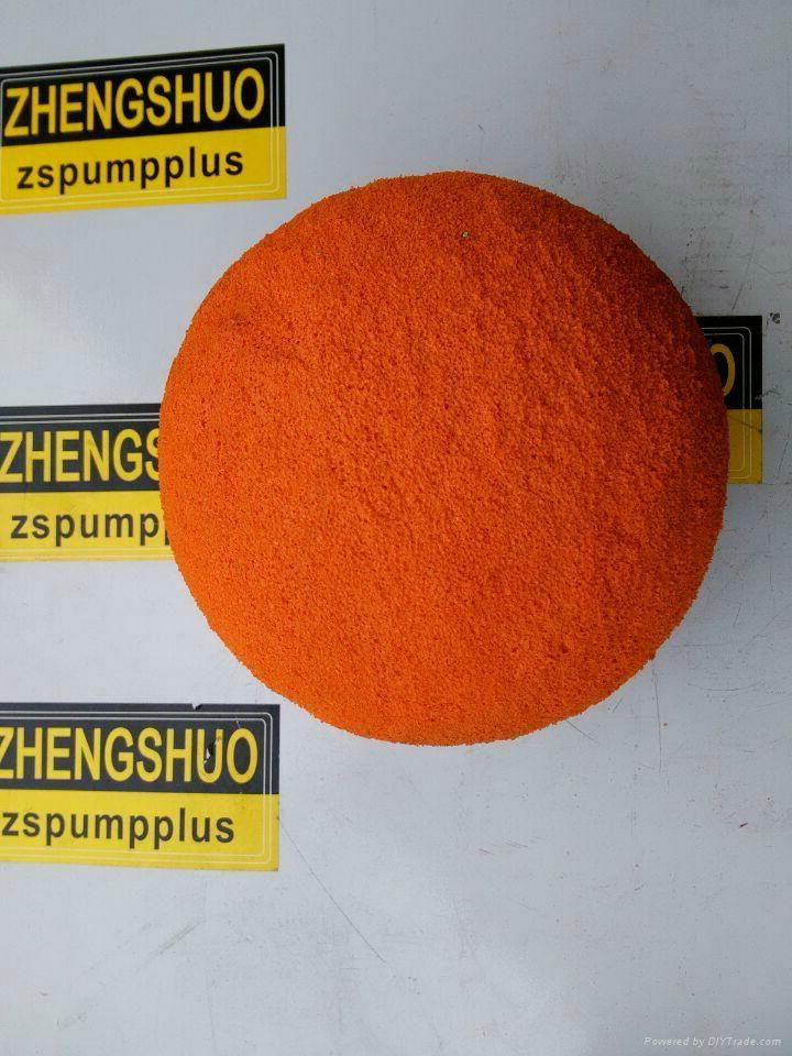 concrete pump pipe cleaning ball sponge ball