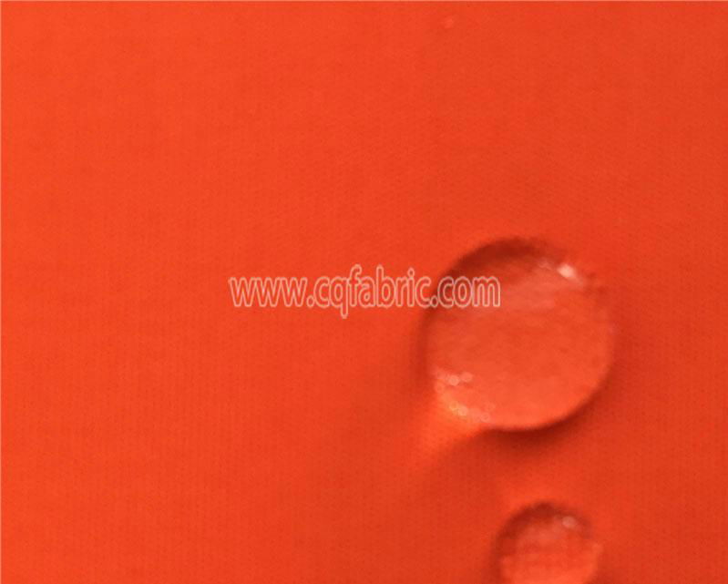 PU Coated Waterproof Polyester Fabric for Sportswear