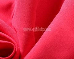 polyester fabric wholesale soft red alert 110gsm polyester peach skin plain for 
