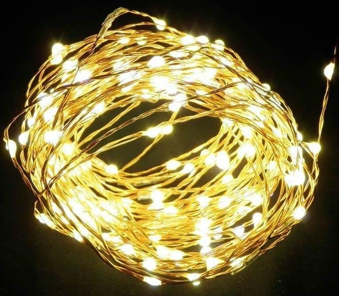 New street decoration fairy string solar christmas light led copper wire string  2