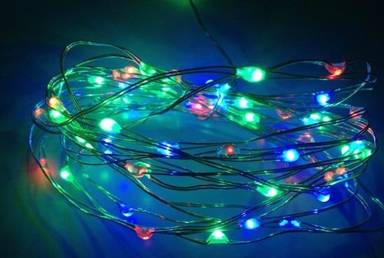 1m 2m 3m 4m 5m 10m 20m 30m 50m LED string lights copper wire led Christmas fairy
