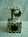 Plush cat tree for cats to play 1