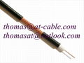 18AWG BC/ CCS Air Spaced PE RG6 Coaxial Cable