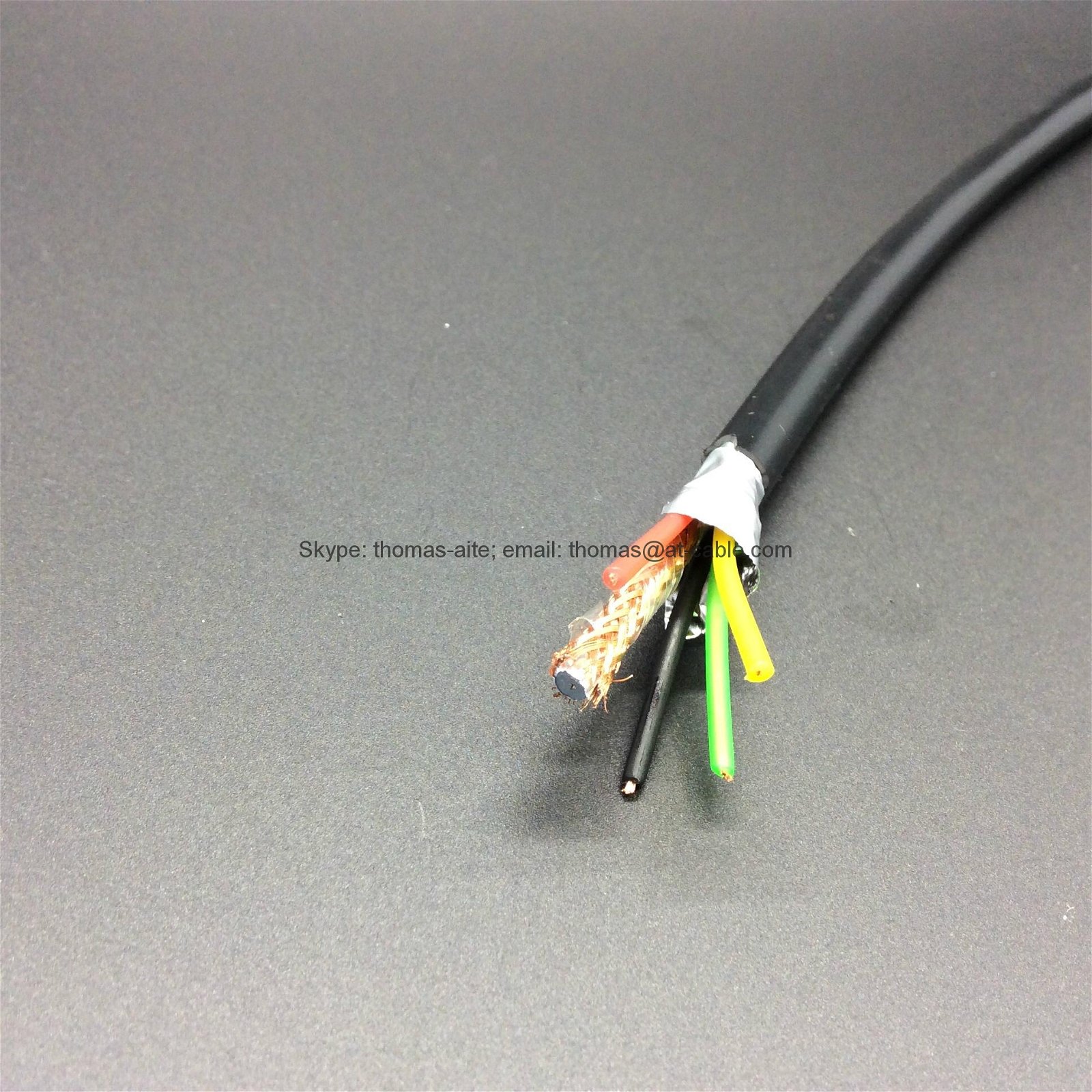 Coaxial+4C cable 