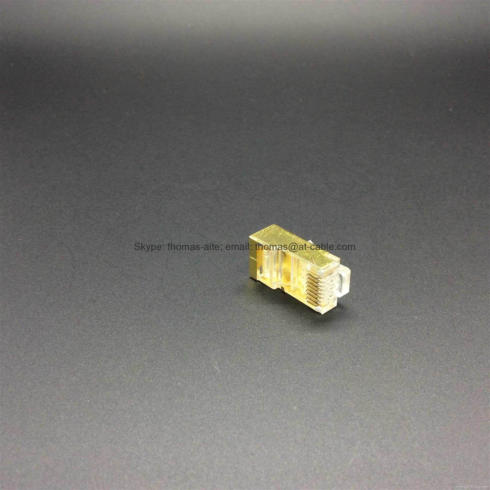FTP / SFTP Shield CAT6 Net Connector Gold