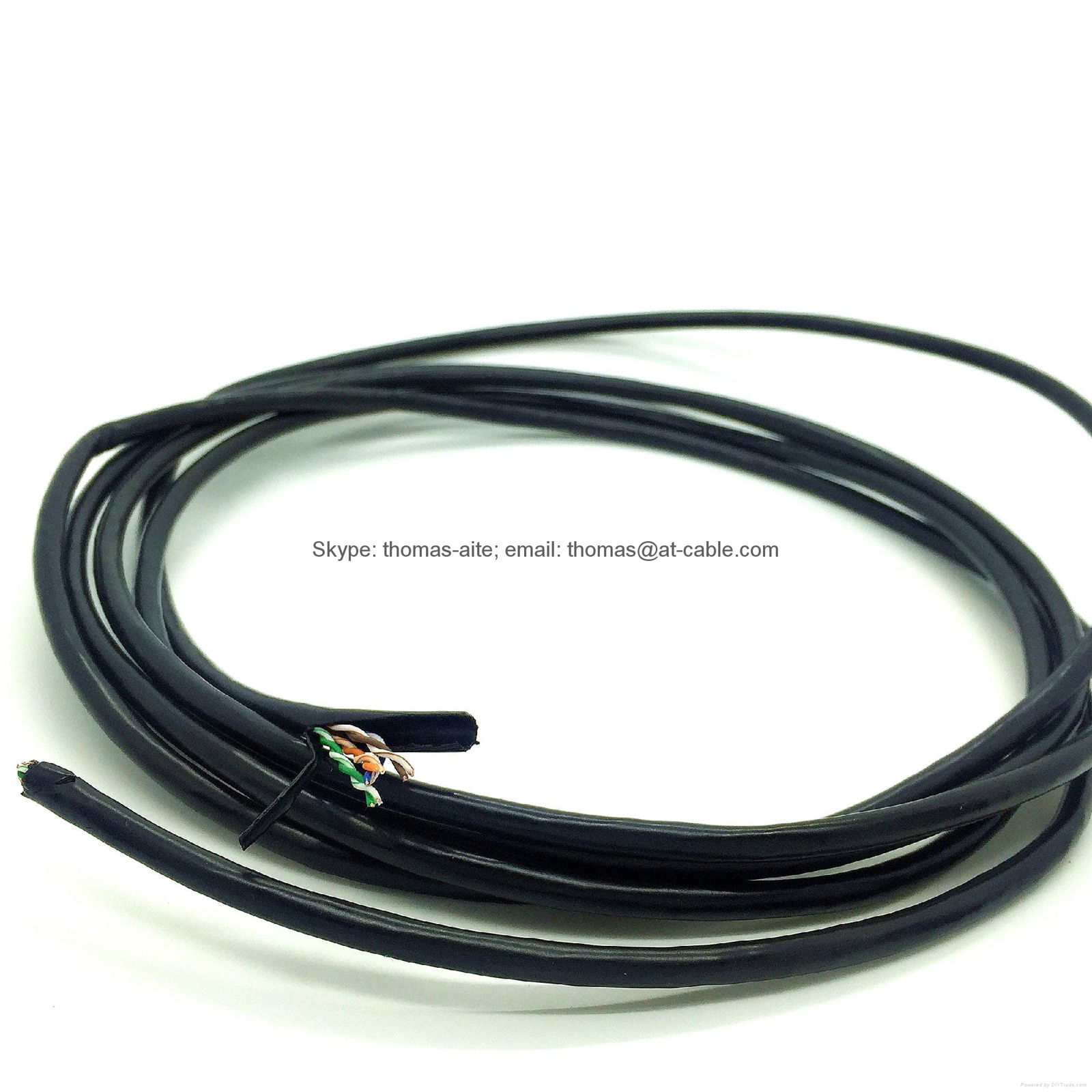 Network Computer Outdoor Double Jacket UTP/M CAT5E Aerial Cable 5