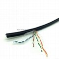 Network Computer CAT5E 24AWG Pure Copper Lan Cable 2P/4P/25P