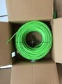 NetWorking Computer Lan Cable with Green PVC Jacket UTP CAT.5E 305m Pull Box 