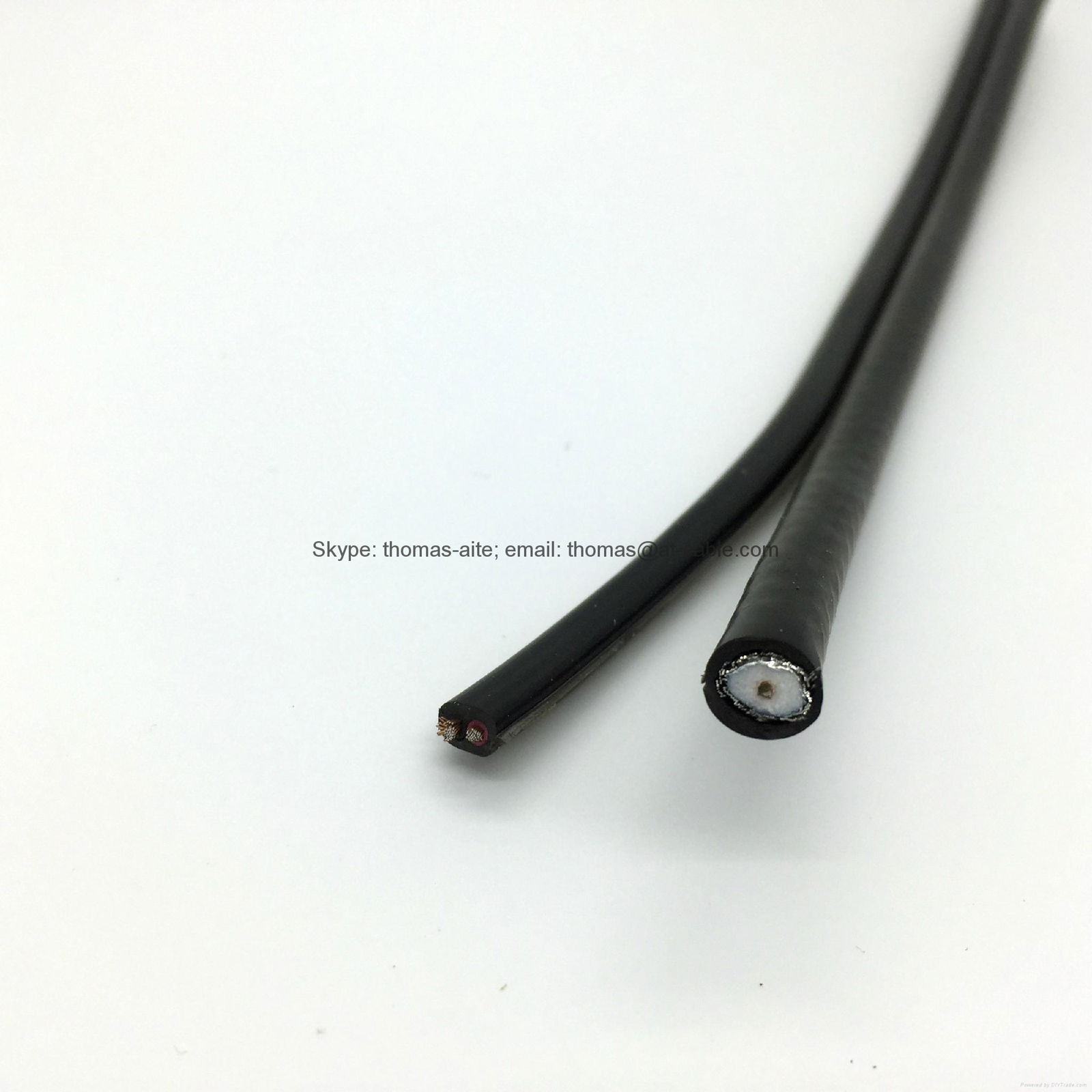 Security Wire RG59 Siamese Cable