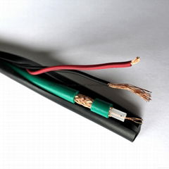 Cable Kx7 avec 2Alimentation 9*0.19BC+96*0.1BC6+6.0PVC+2X7/0.36BCx7.9PVC Green