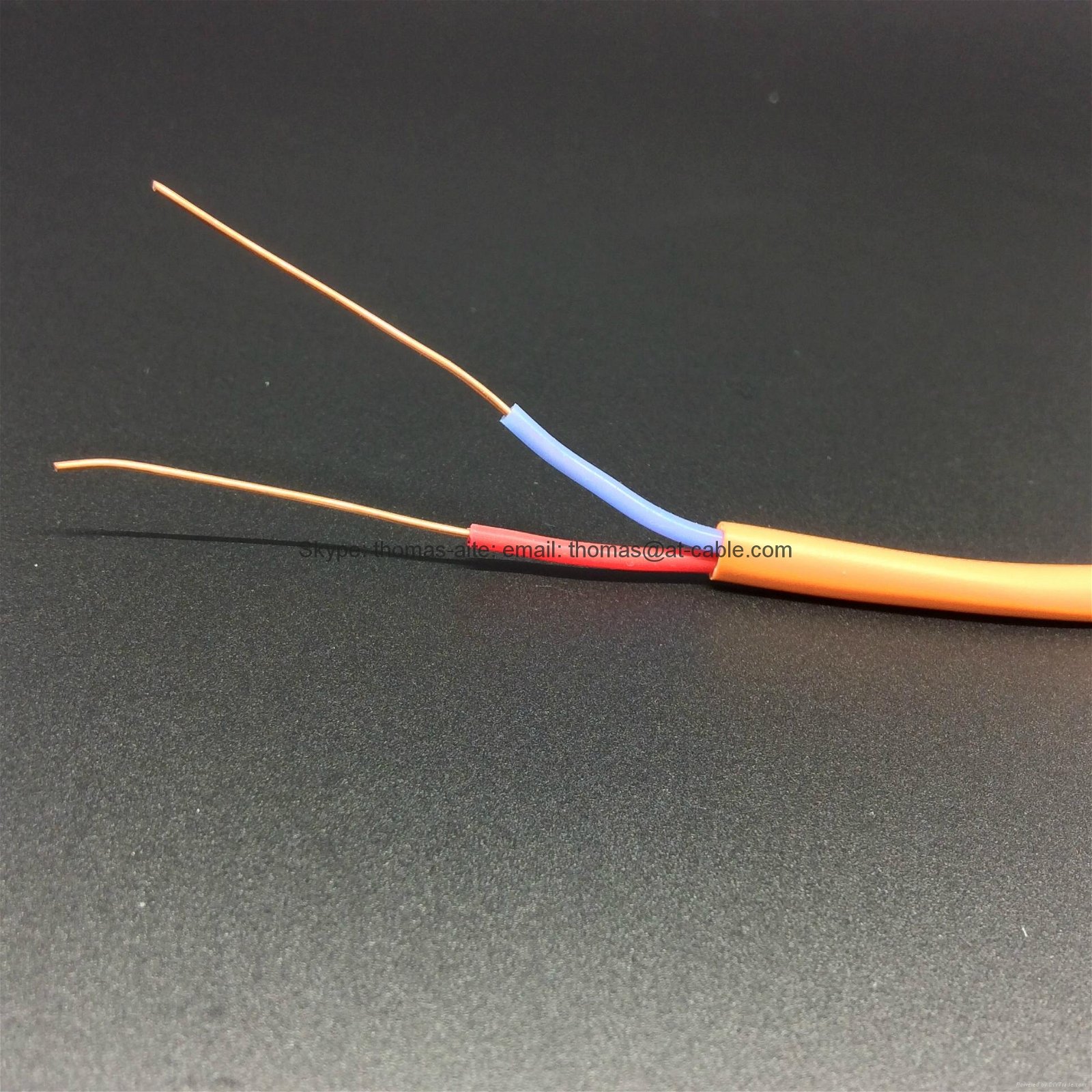 Power limited, fire protective signaling circuit cable