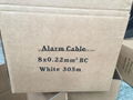 Fire Alarm Wire 8Cx0.22mm² BC(Bare Copper)  white 305m