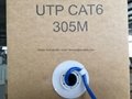 UTP CAT6 0.57MM 23 AWG CCA Computer Wire