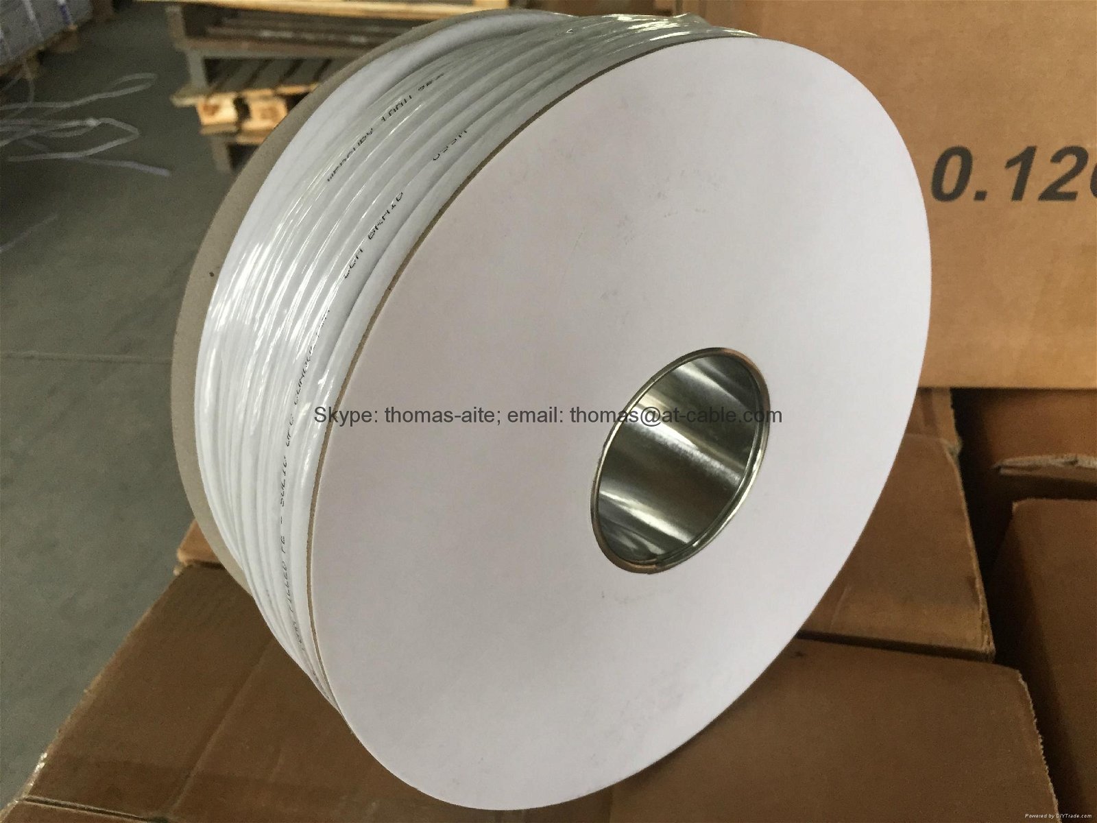 Tri Shield RG6 Coaxial Cable Paper Reel