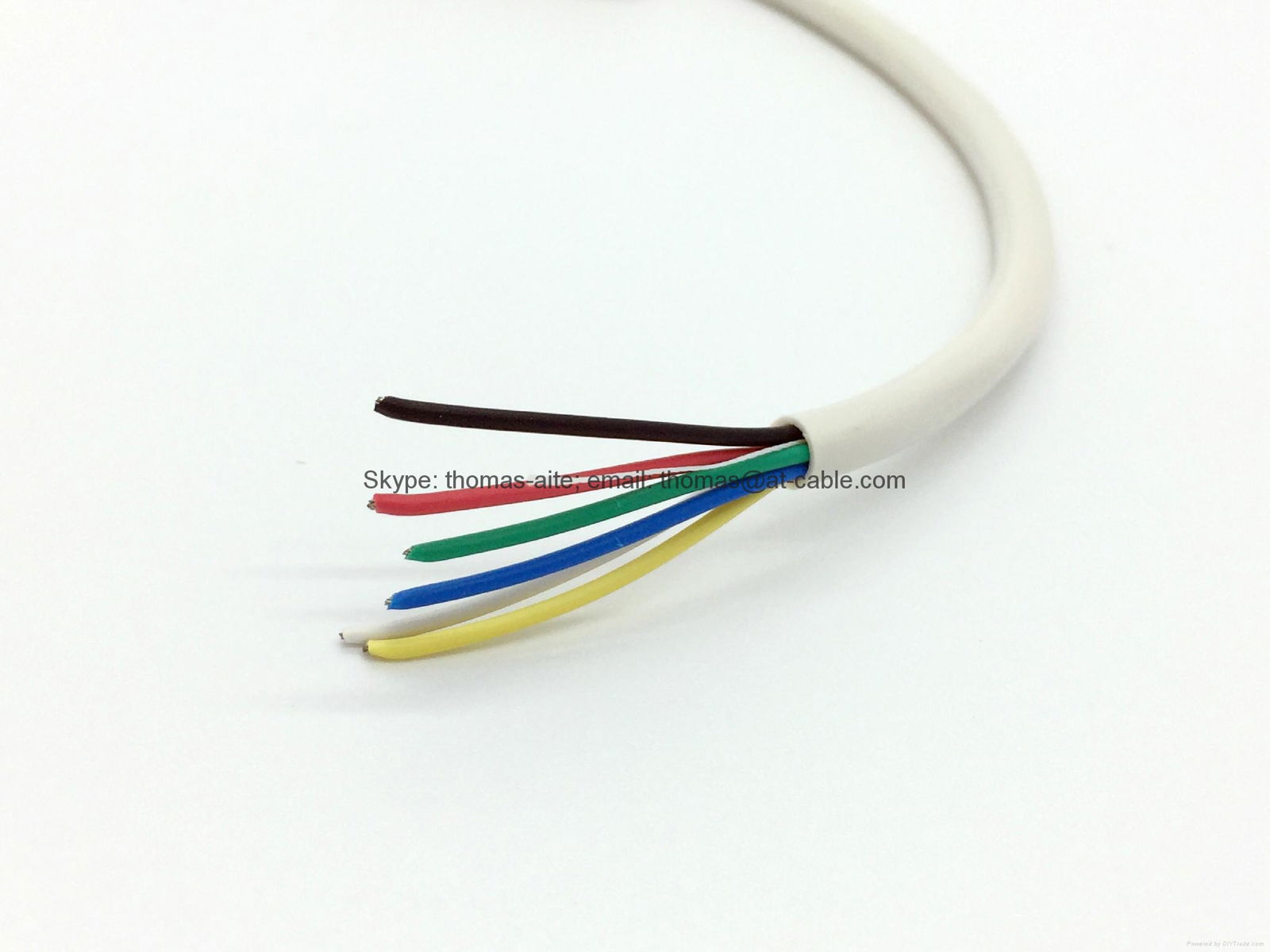 Security Alarm Wire 6Cx0.44mm² TC(14*0.2Tined Copper) 