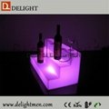 Illuminated Rechargeable stand able RGBW Light Up LED Rack  1