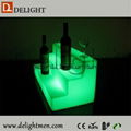  Illuminated Rechargeable stand able RGBW Light Up LED Rack  3