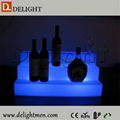  Illuminated Rechargeable stand able RGBW Light Up LED Rack  4