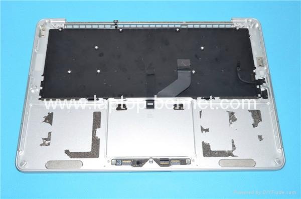 A1425 Laptop Top case with US keyboard and touchpad