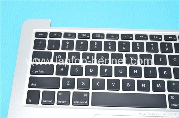 A1425 Laptop Top case with US keyboard and touchpad 4