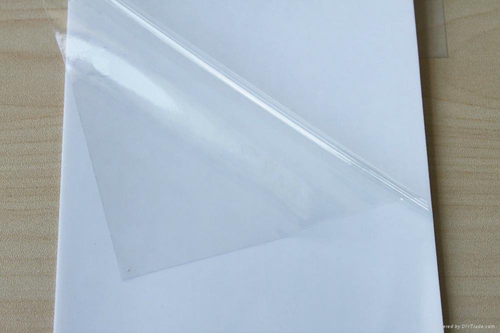 100g high quality transparent static film,glass sticker for decoration  3