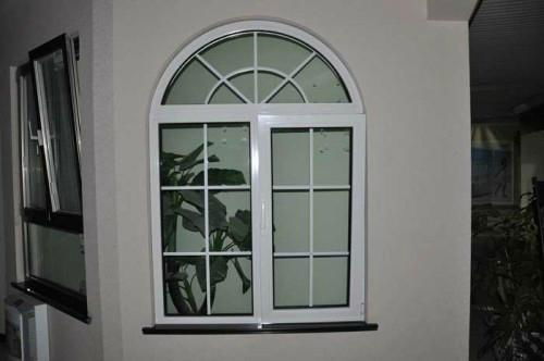 Luxury white aluminum casement windows 