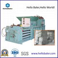 Closed Door Pet Bottles Baler Press