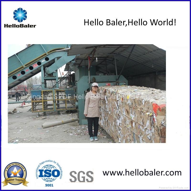 Automatic Horizontal Baler For waste Paper 2