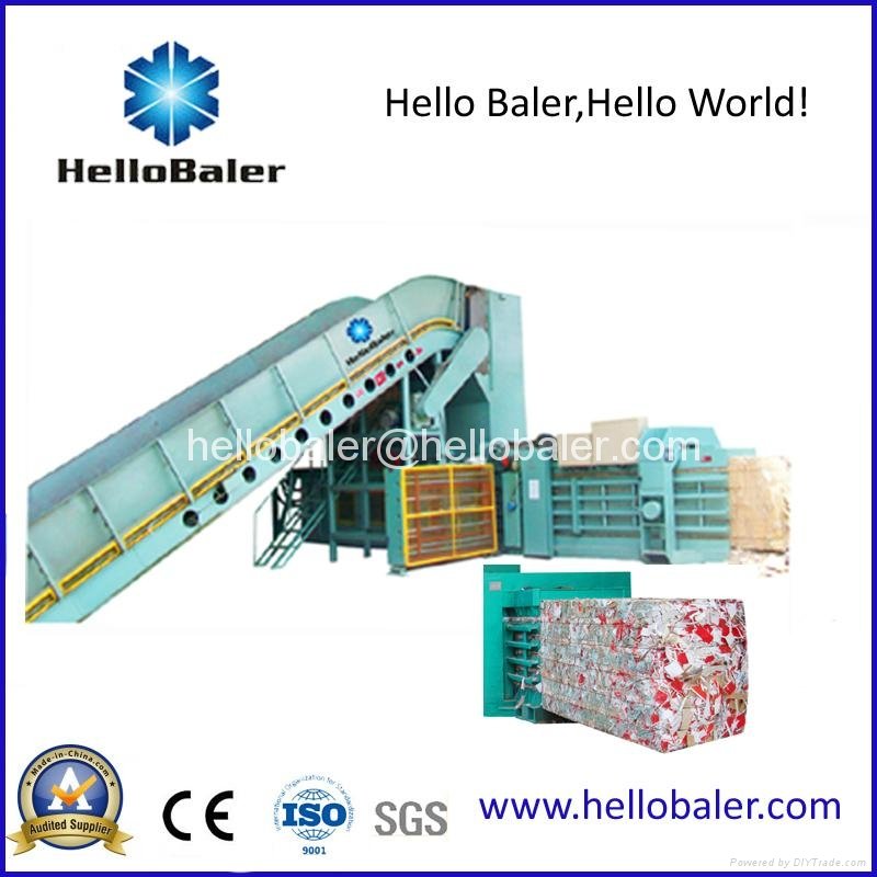 Hydraulic Automatic Waste Paper Press Baling Machine With CE 2