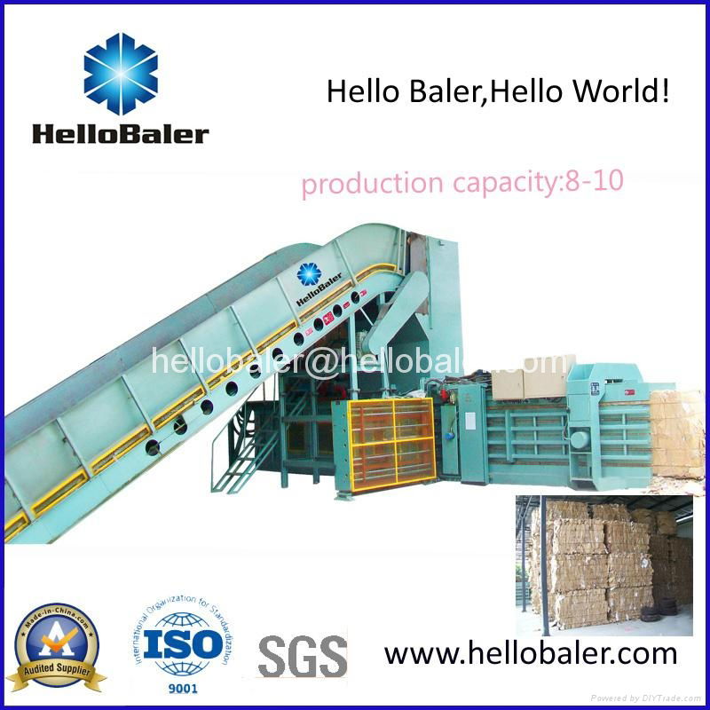 Hydraulic Automatic Waste Paper Press Baling Machine With CE 4