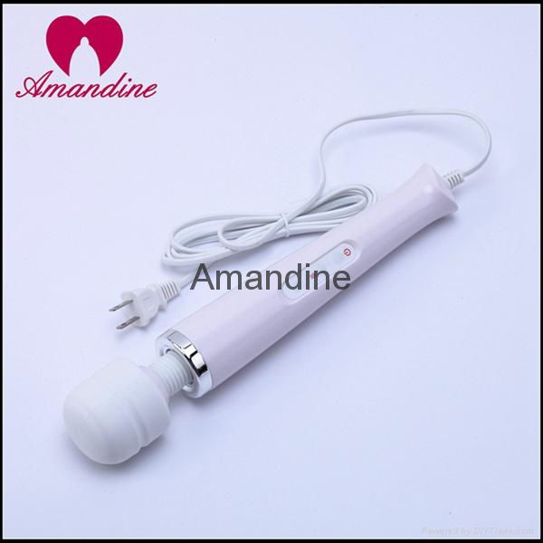 Magic Wand Vibrator with plugs 3