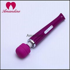Rechargeable magic wand vibrators for woman