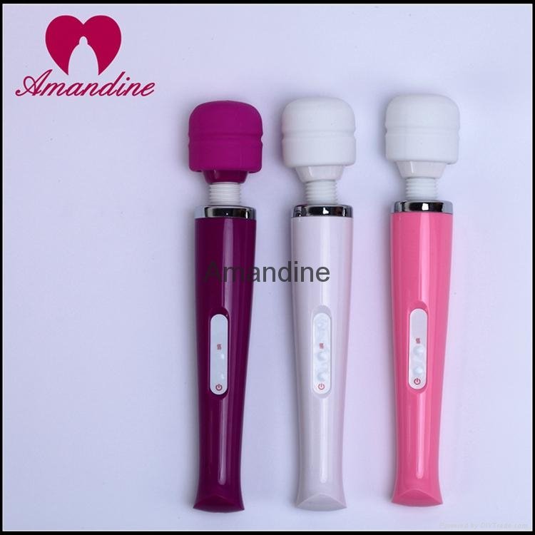 Rechargeable magic wand vibrators for woman 4