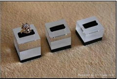 3pcs Ring Stand Display Holder Acrylic Jewellery Showcase Countertop 3 Size New 