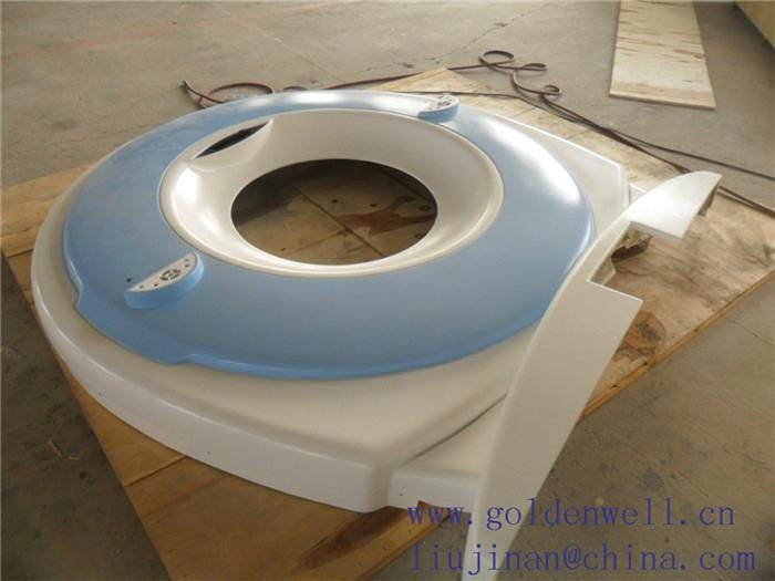 hand lay-up fiberglass medical machinery CT cover 2