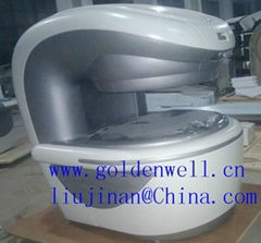 fiberglass hand lay-up medical equipment MRI enclosure