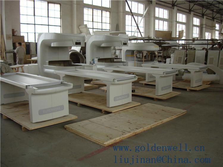 gelcoat or paint finish fiberglass MRI scanner shell parts