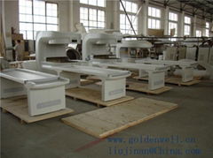 gelcoat or paint finish fiberglass MRI scanner shell parts