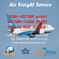 International freight forwarding air cargo from China to UK door to door service 3