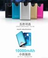 10000mAh Aluminium Alloy Mobile Power for iPhone 5s 2