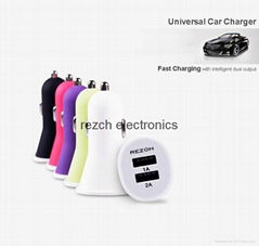 3.1A Dual USB Mobile Car Charger