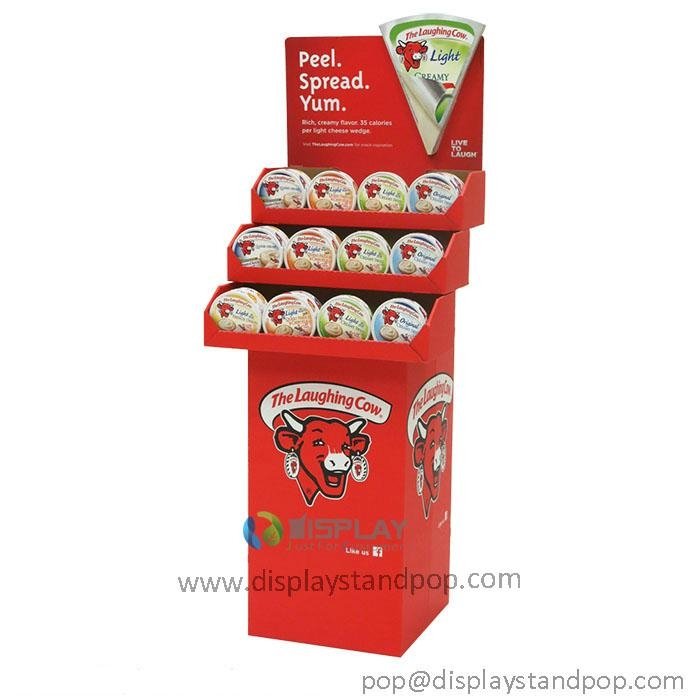 JC POP Supermarket Cardboard Displays for Food Promotion 2