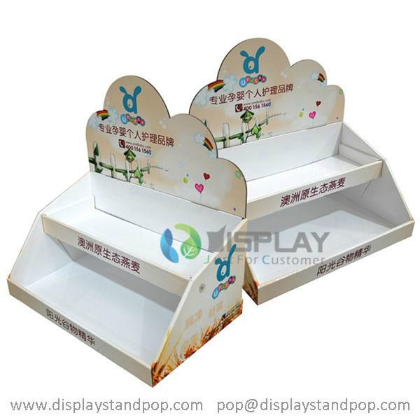 Good Quality Cardboard Counter Display Stand 3