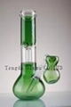 green glass bong of waterpipe for tobacco 2