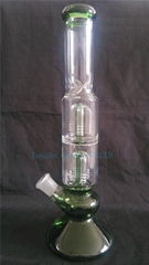 glass bottle of waterpipe fot tobacco